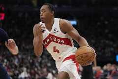 统治级表现！斯科蒂·巴恩斯22中12拿下28分10板8助1断5帽