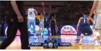 回应张镇麟一个！迪亚洛抢断对手发球直接单臂风车抡扣