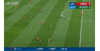 险些开场就领先！瓜里拉帕接队友摆渡抢点破门，但越位在先